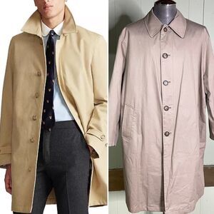 Lauren by Ralph Lauren Men's Mackintosh Trench Coat Lined Size 46R‎